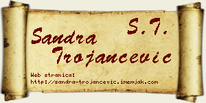 Sandra Trojančević vizit kartica